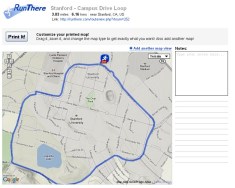 Printing route example